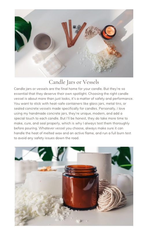 Candle Making Master Class