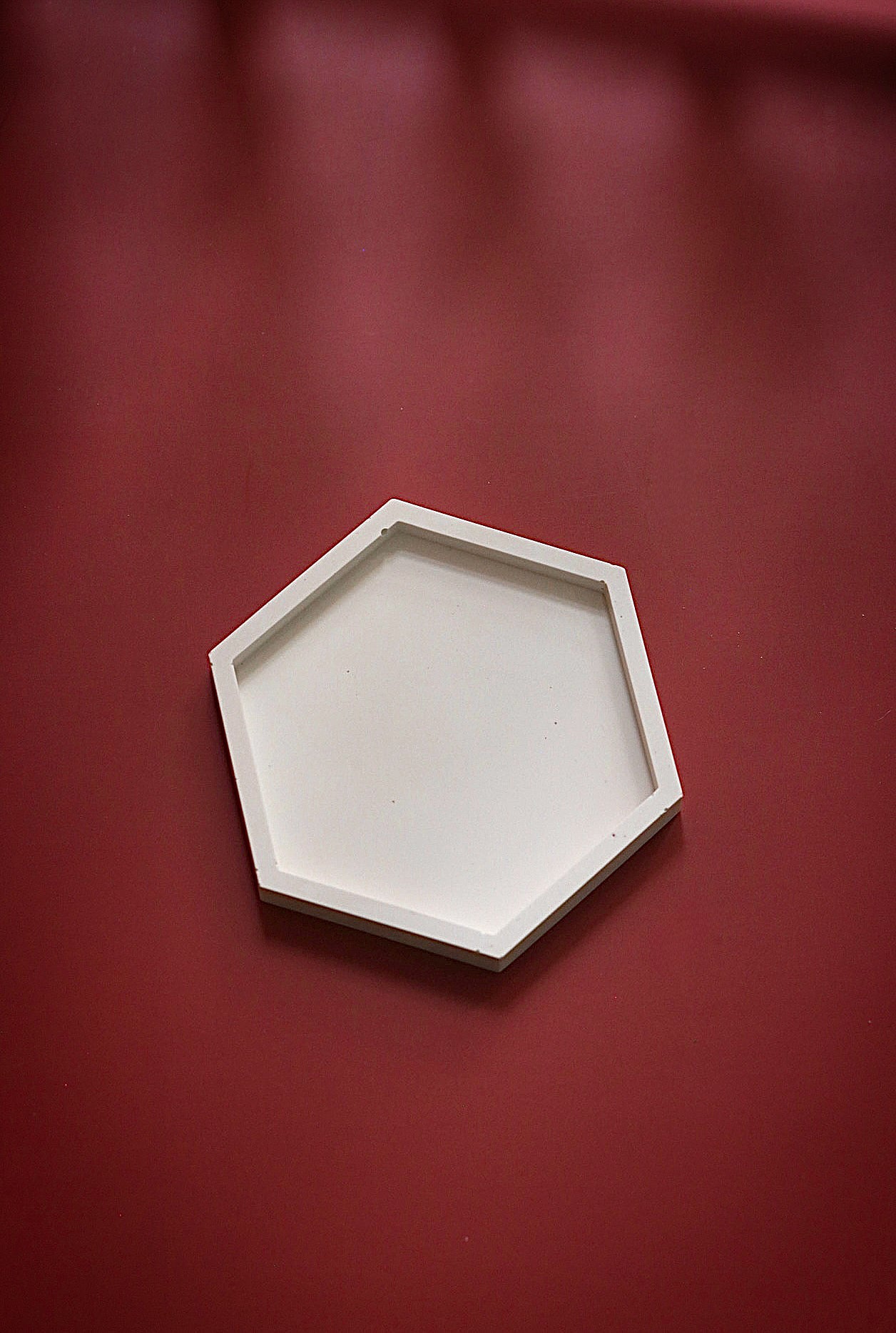 Hexagon Stone Trinket Tray