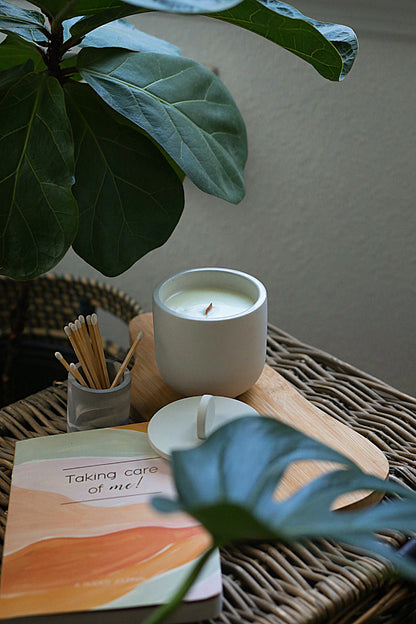 Oat Milk Brew Candle