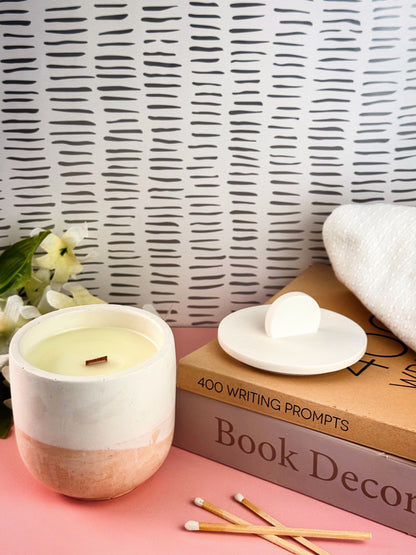 Orange Blossom - Concrete Candle