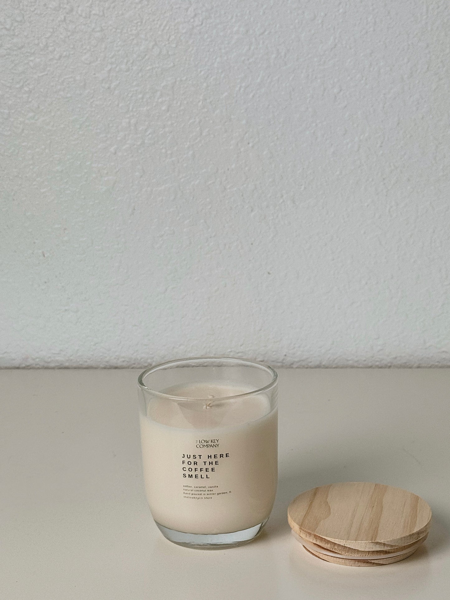 Just Here For The Coffee Smell - Coconut Wax Candle