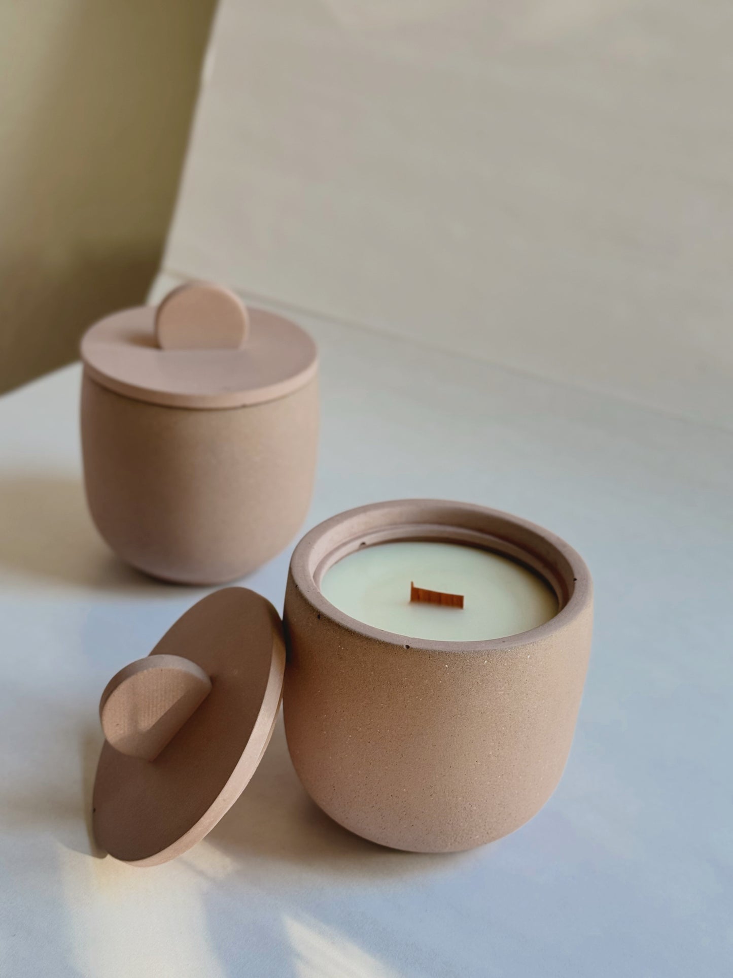 Quiet - Concrete Jar Candle