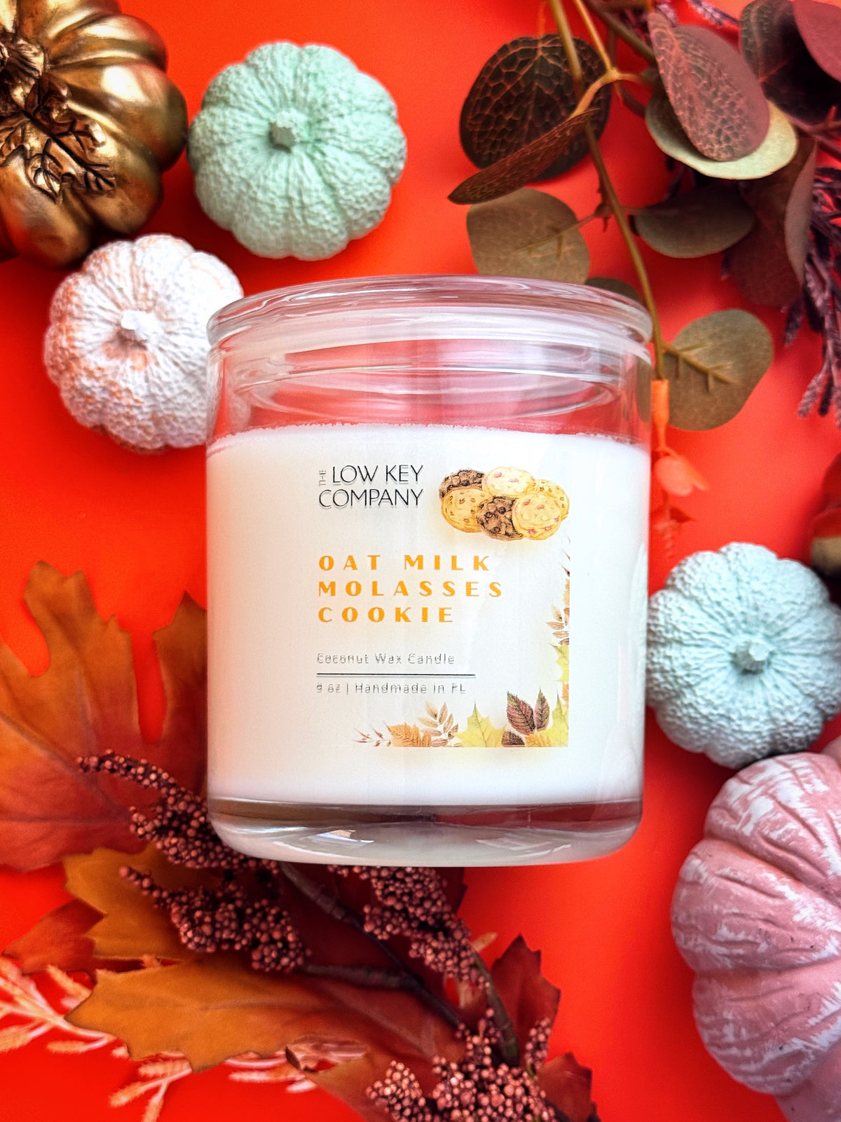 Oat Milk Molasses Cookie Fall Candle