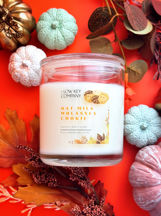 Oat Milk Molasses Cookie Fall Candle