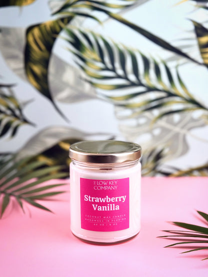 Strawberry Vanilla Luxe Candle
