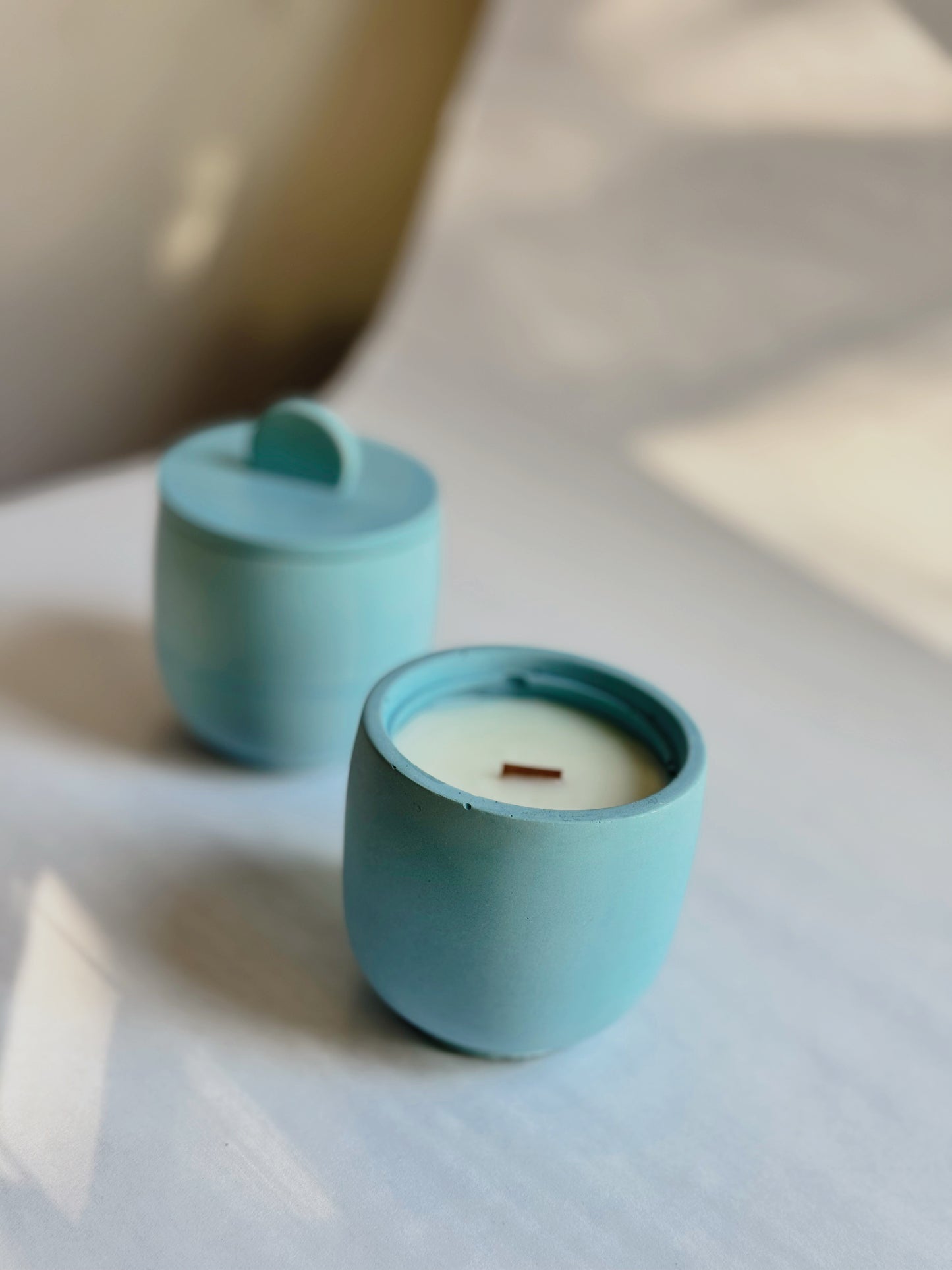 Relax - Concrete Jar Candle