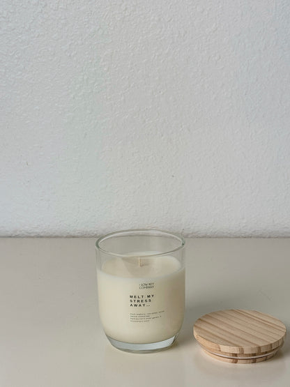 Melt My Stress Away - Coconut Wax Candle