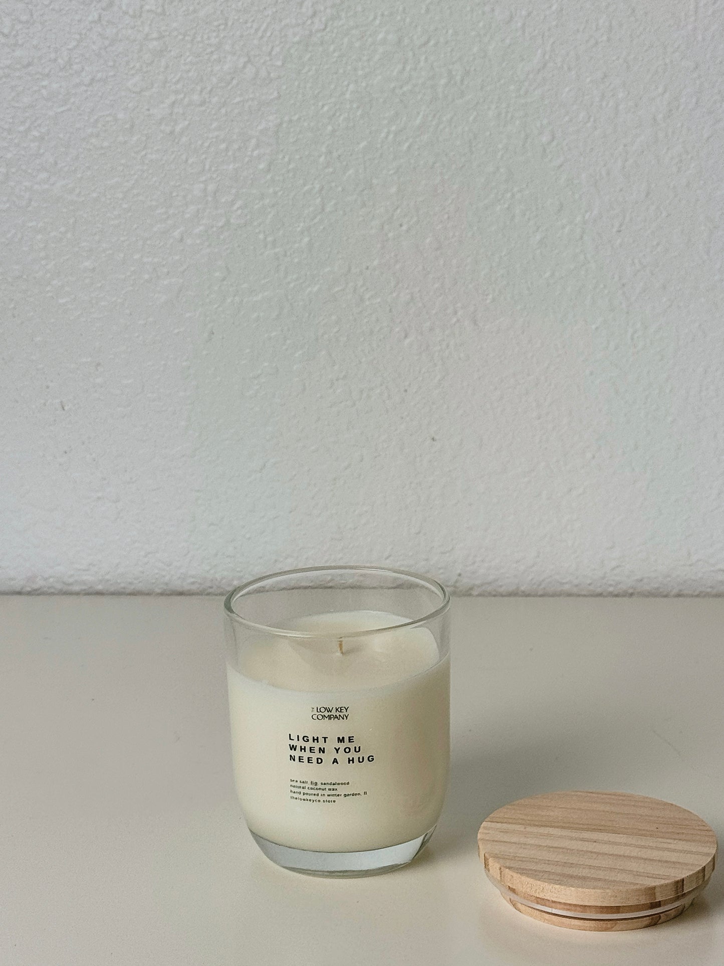 Light Me When You Need A Hug - Coconut Wax Candle