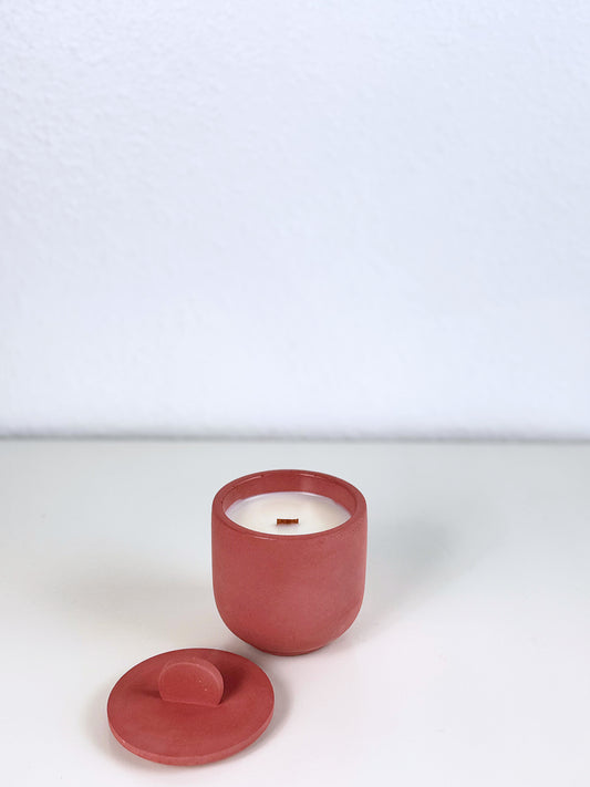 Warm - Concrete Candle Jar