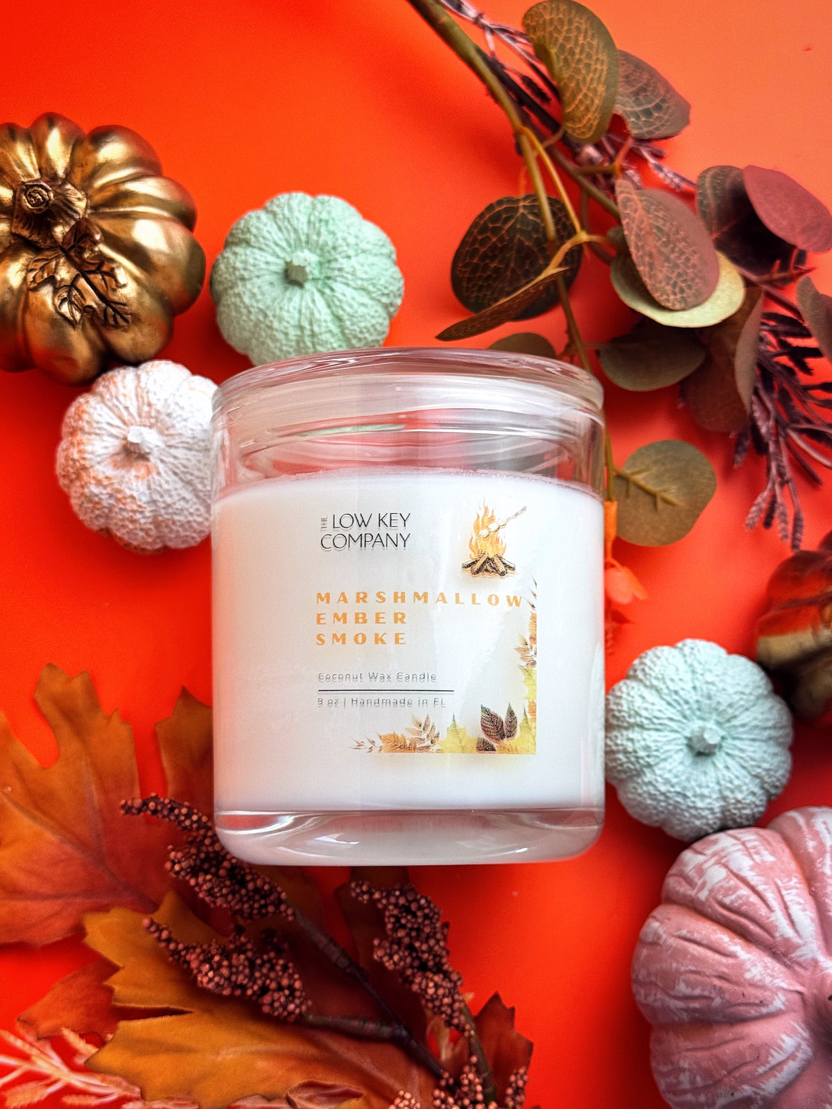 Marshmallow Ember Smoke Fall Candle