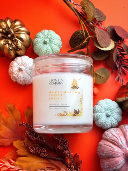 Marshmallow Ember Smoke Fall Candle