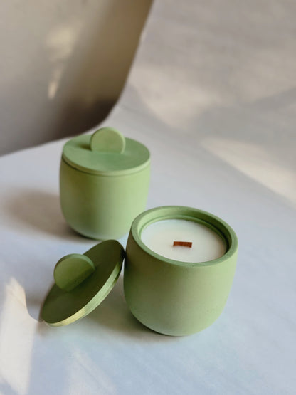 Comfort - Concrete Candle Jar