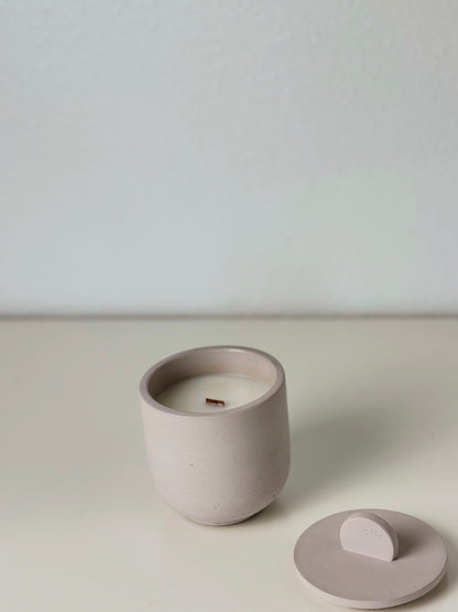 Quiet - Concrete Jar Candle