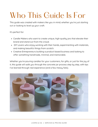 How To Make Concrete Candle Jars Like a Pro - Guide