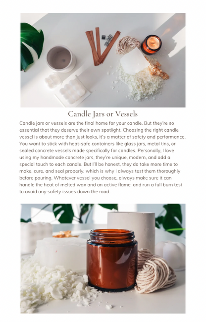 Candle Making Master Class