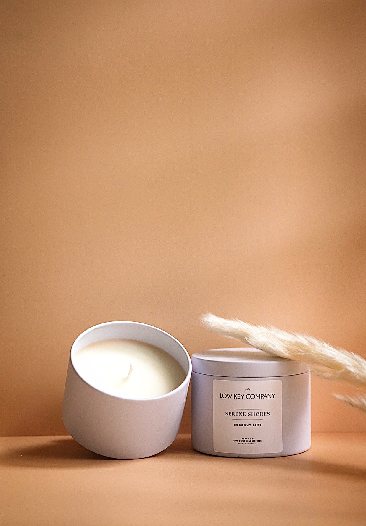 Serene Shores - Coconut & Lime Luxe Candle