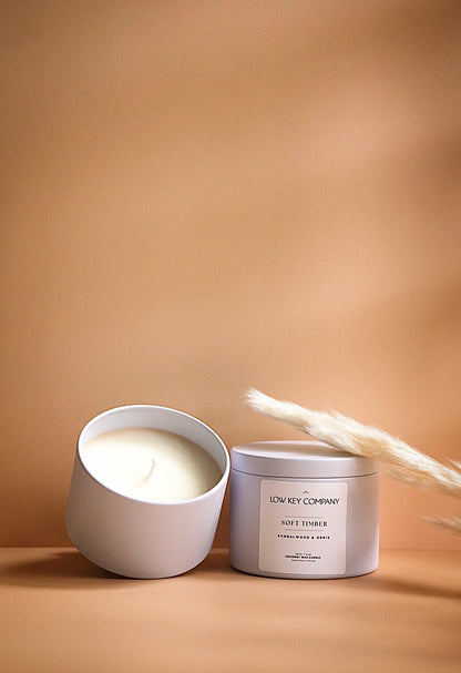 Soft Timber - Sandalwood & Orris Luxe Candle