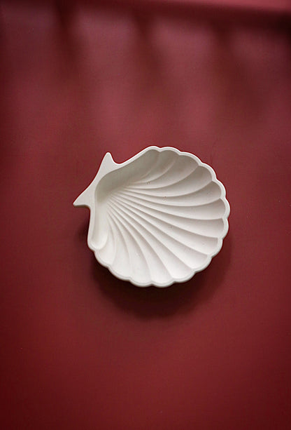 Small Stone Sea Shell Trinket Tray