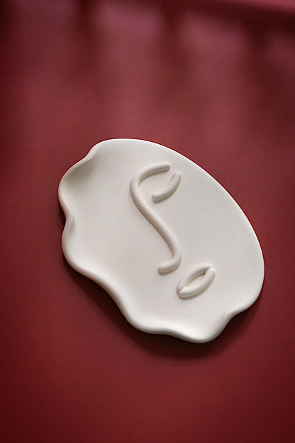 Face Stone Trinket Tray
