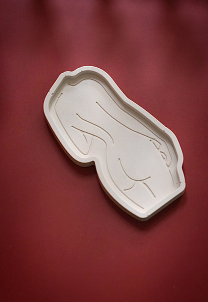 Eva Female Body Stone Trinket Tray