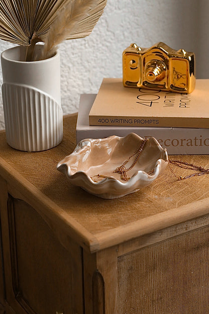 Stone Shell Trinket Tray