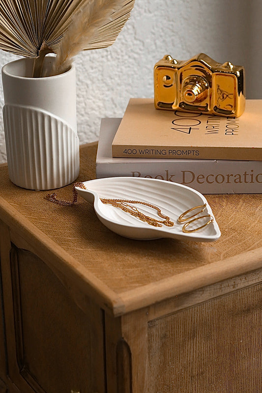 Stone Sea Shell Trinket Tray