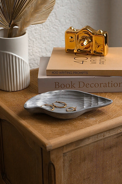 Stone Sea Shell Trinket Tray