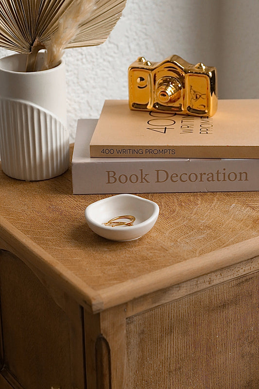 Stone Mini Round Trinket Dish