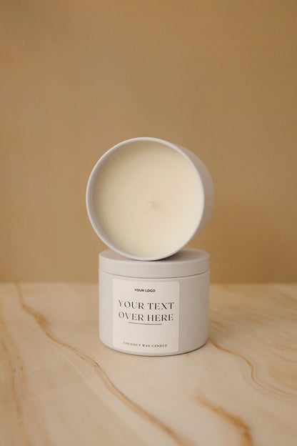 4 oz Tin Candle - Private Label Candle - Wholesale Candles